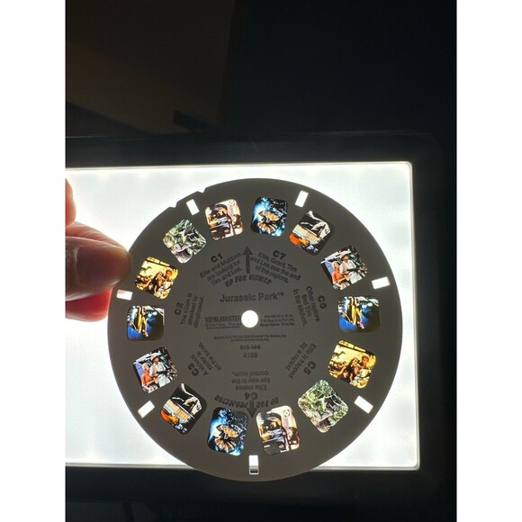 1993 View-Master Jurassic Park 3 Reel Set 3D Pictures Complete - Picture 10 of 10